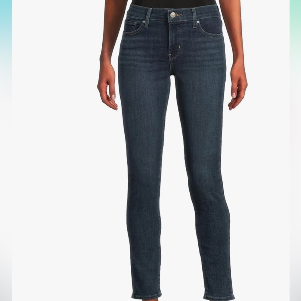 New Levi's dark indigo 311 shaping skinny jeans